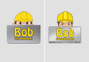 restyle logo bob de webbouwer