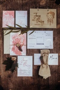 huwelijkshuisstijl gastenboek trouwkaarten menukaarten