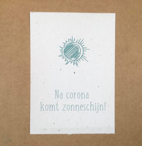 groeikaart na corona komt zonneschijn