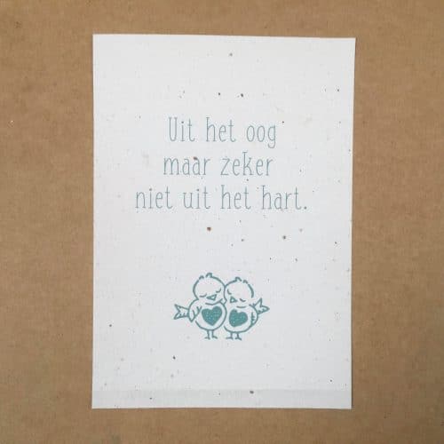 groeikaart uit het oog corona