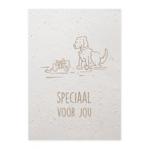 groeikaart Speciaal voor jou hondje